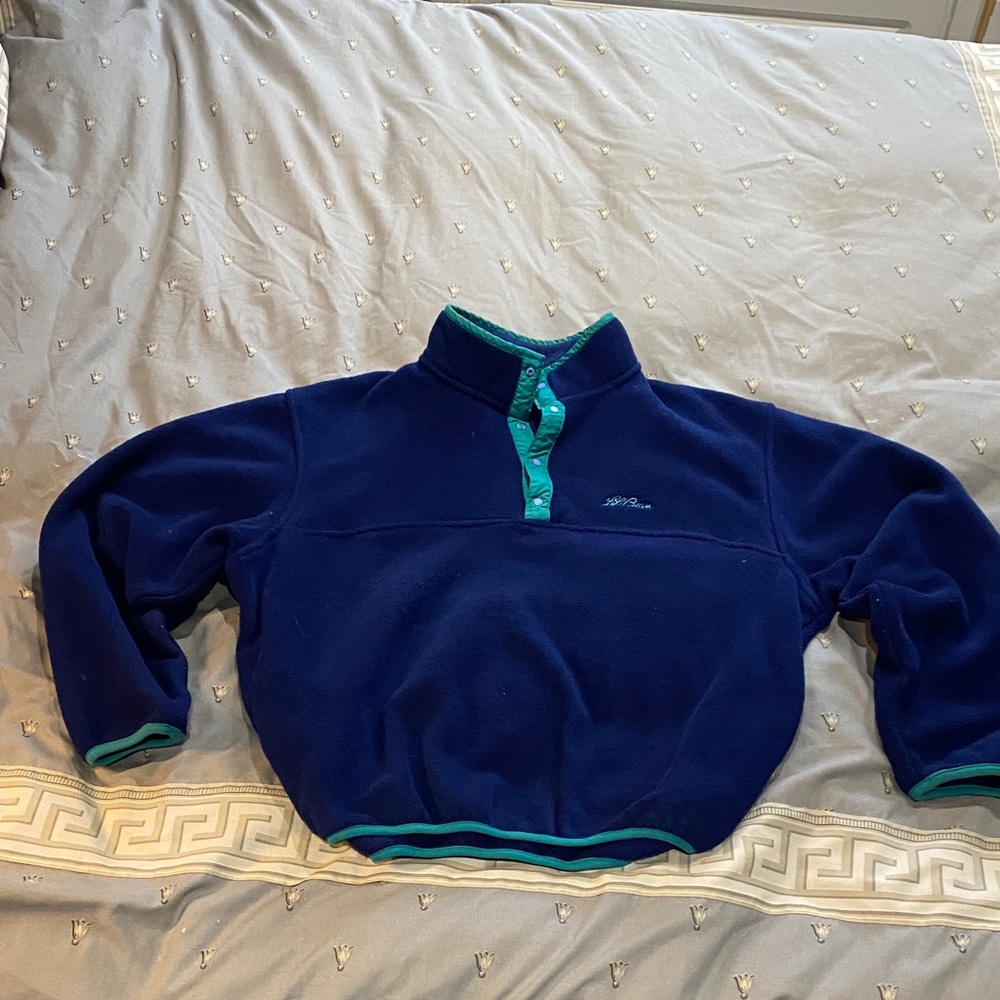 Vintage LL Bean quarter bun up